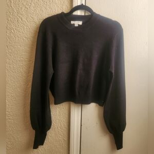 She+Sky- Fine Gauge crop sweater
